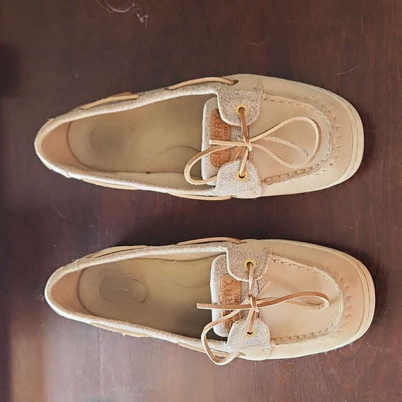 Sparkling Sperry Top Siders - Size 9 - Picture 1 of 3